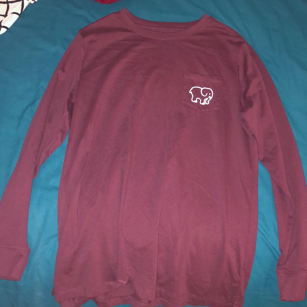 Dark purple ivory Ella shirt